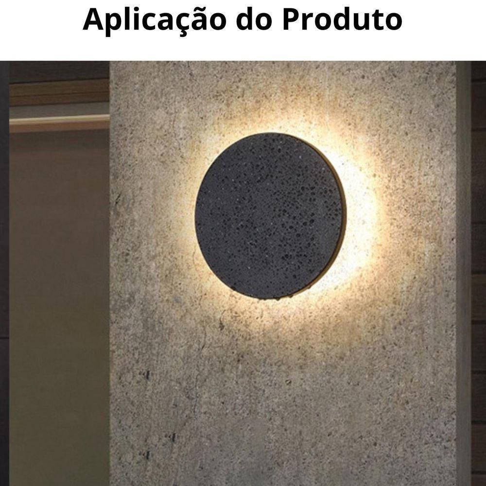 Imagem do produto Delis Arandela Preta LA0021 12W 3000K