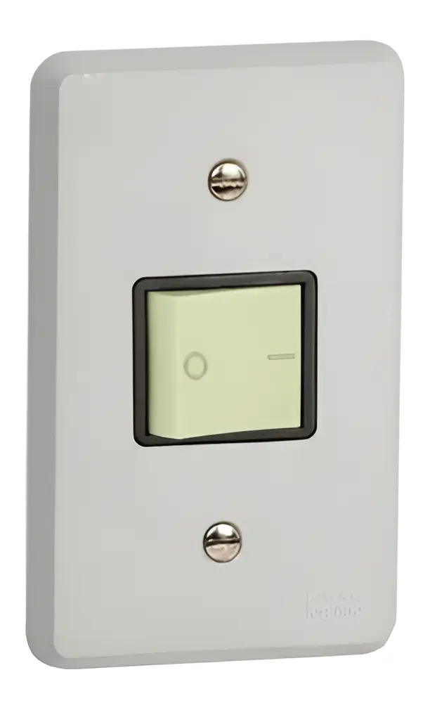 Imagem do produto Pial Legrand Conjunto Completo Interruptor Bipolar Simples 25A com Placa 4x2 Silentoque Cinza
