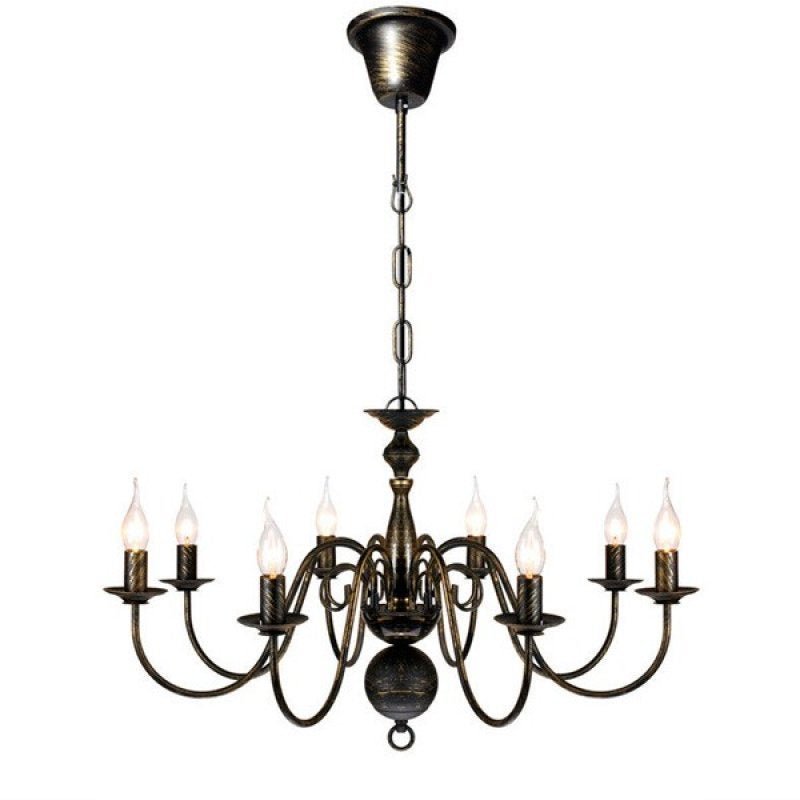 Imagem do produto Dm Lumi Lustre Candelabro Joy com 8 Hastes Preto 562/8