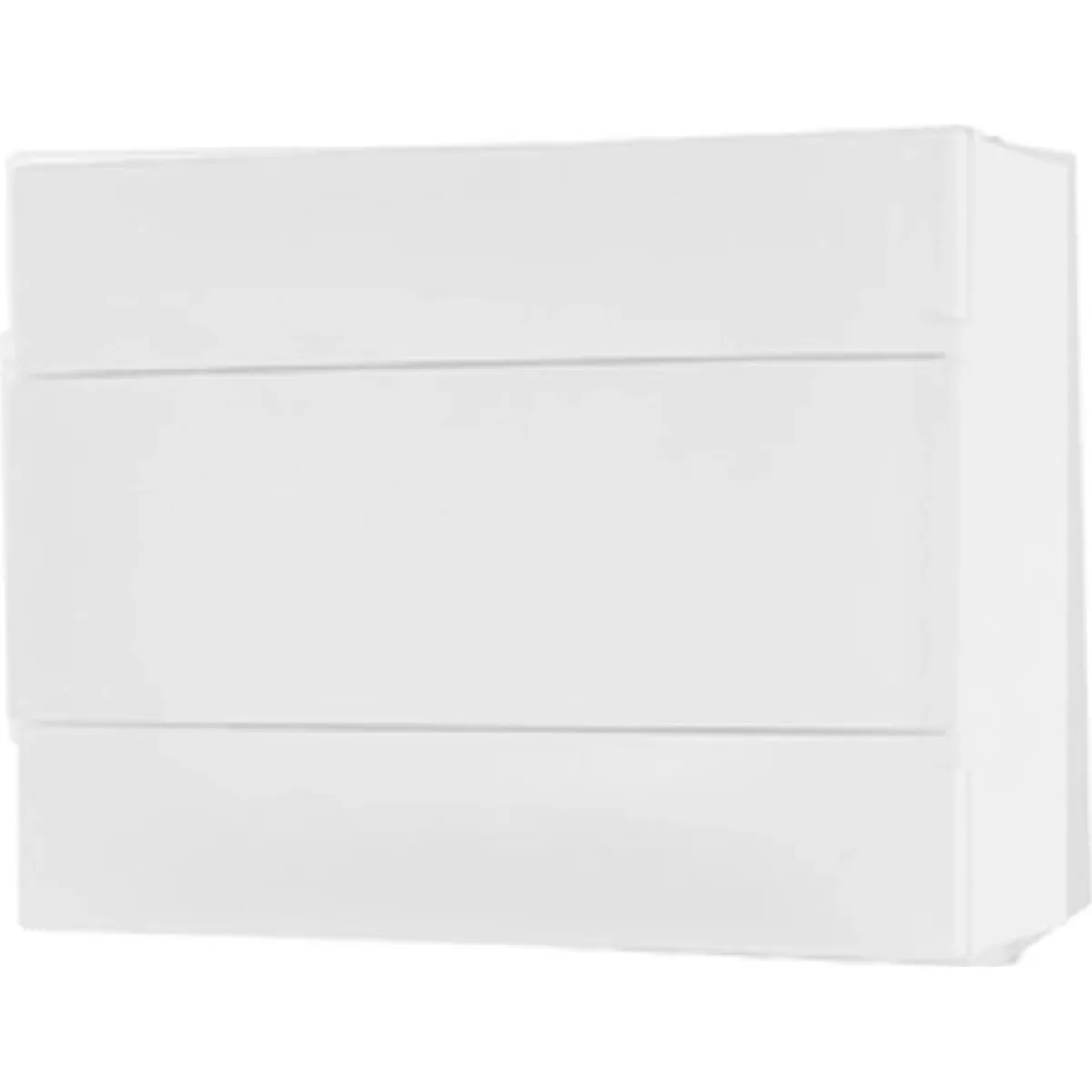 Imagem do produto Quadro de Distribuição Brum de Embutir 12/8 Disjuntores Porta Branca