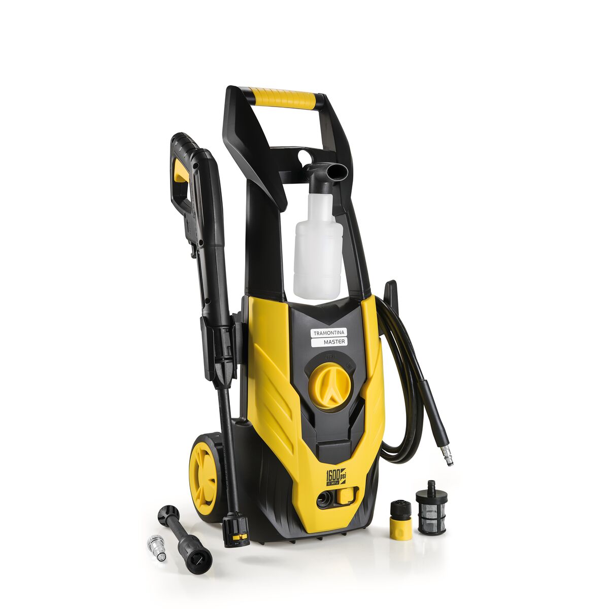 Imagem do produto Tramontina Lavadora de Alta Pressão 1400W Master para Uso Eventual com Mangueira Alta Pressão 3m Jato Regulável 1600psi 220V