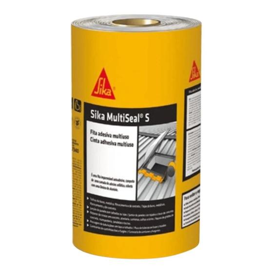 Imagem do produto Fita Multiuso Multiseal Aluminizada 30cm x 10mt Sika