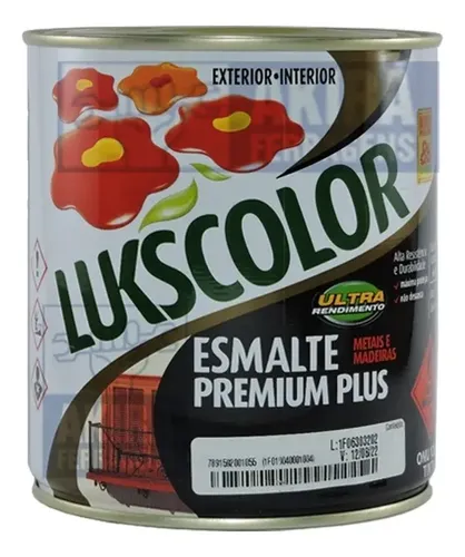 Imagem do produto Lukscolor Esmalte Sintético Premium Cinza Escuro 225ml