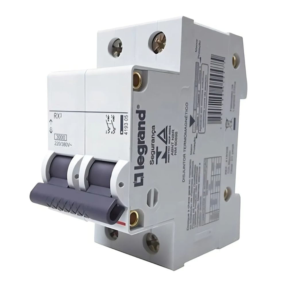Imagem do produto Pial Legrand Disjuntor Bipolar DIN 40A Curva C