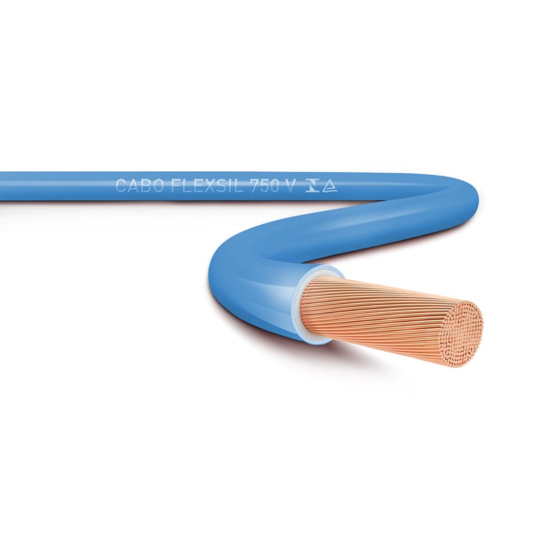 Imagem do produto Sil Rolo de Cabo Flexível 1,00 mm Azul