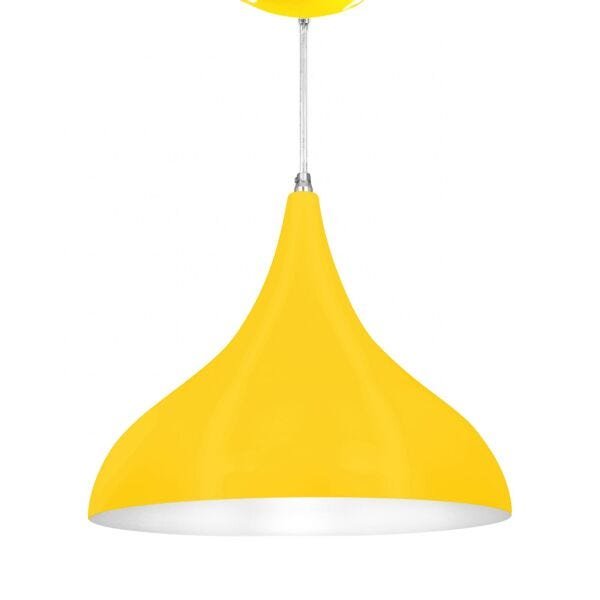 Imagem do produto Antonylux Pendente Aladin 3096 Amarelo/Branco