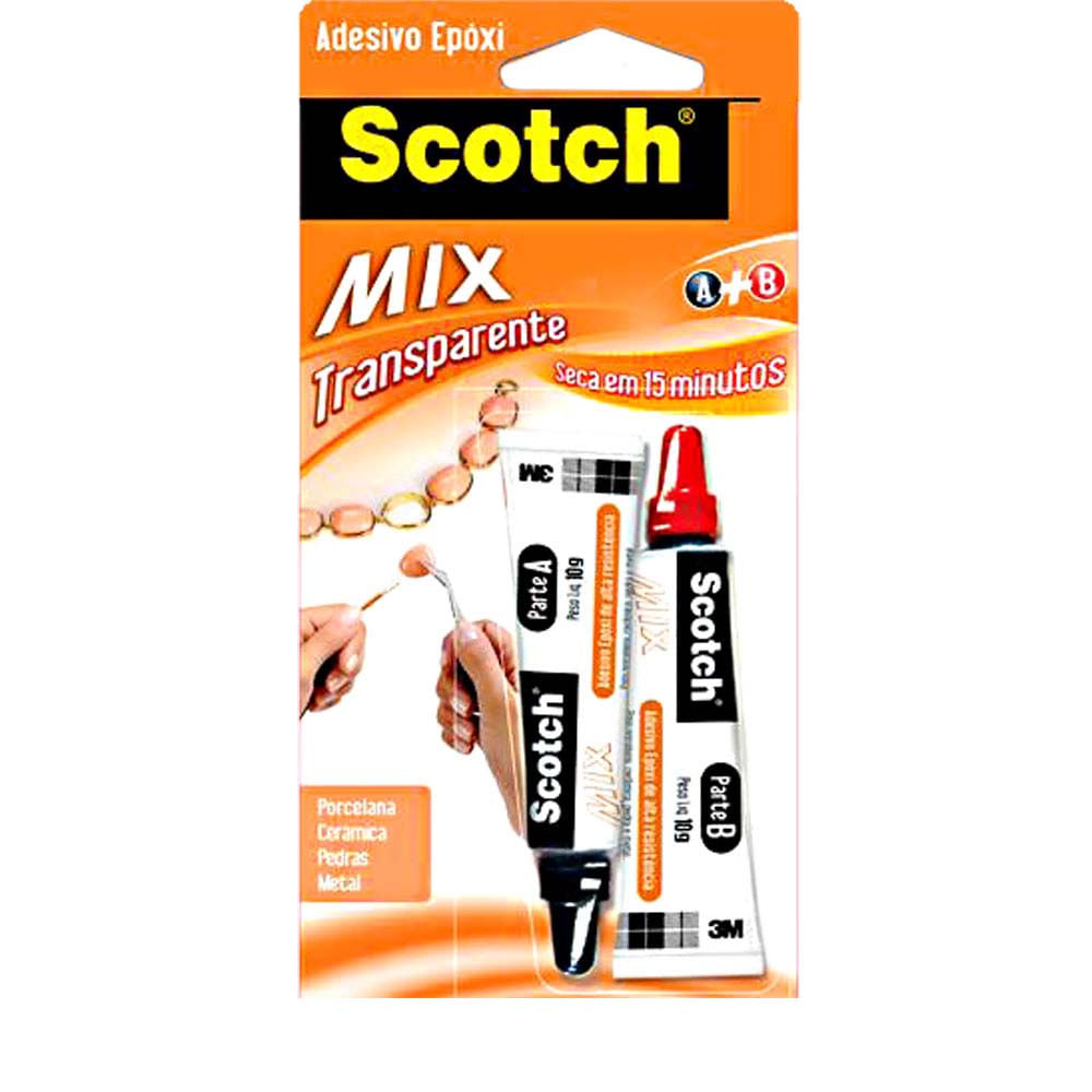 Imagem do produto 3M Adesivo Epóxi 15 Minutos Scotch Mix
