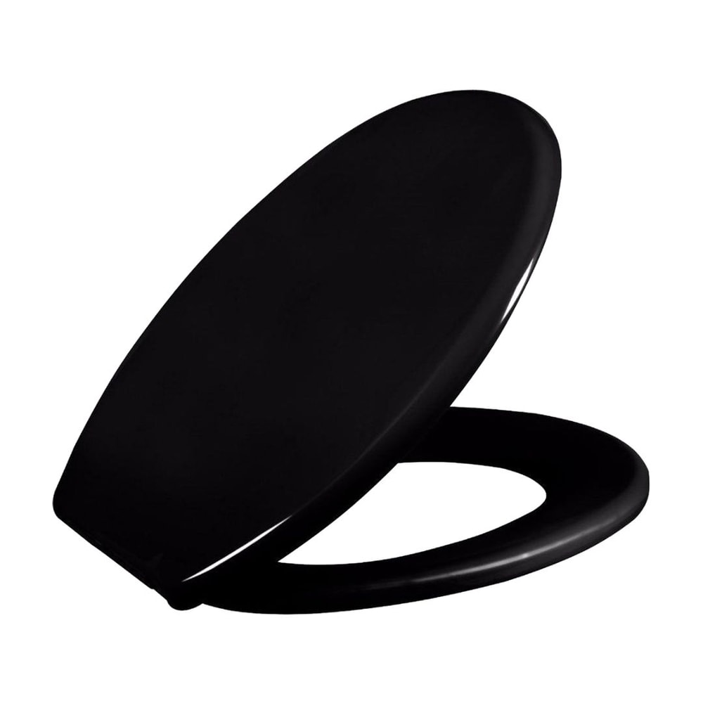 Imagem do produto Assento Sanitário Astra Soft Oval Universal Preto