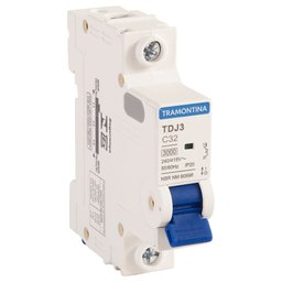 Imagem do produto Minidisjuntor Monopolar Curva C TDJ3-1C32 TRAMONTINA-58011108