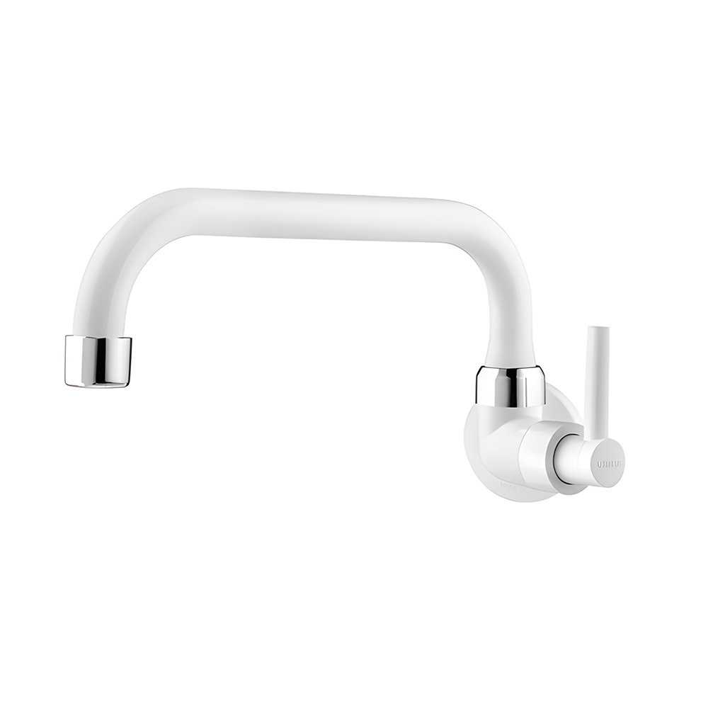 Imagem do produto Viqua Torneira de Parede Bica Horizontal para Cozinha Lagune Branca
