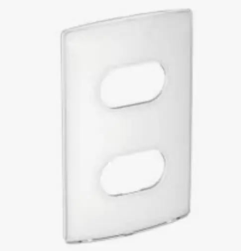 Imagem do produto Pial Legrand Placa 4X2 com 2 Postos Distanciados Nereya Gloss Ébano