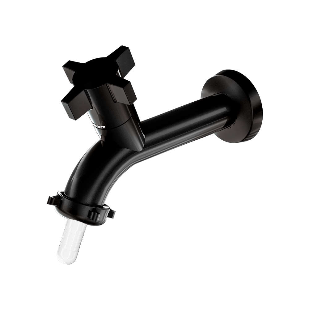 Imagem do produto Lorenzetti Torneira para Tanque e Jardim Bico União Preto