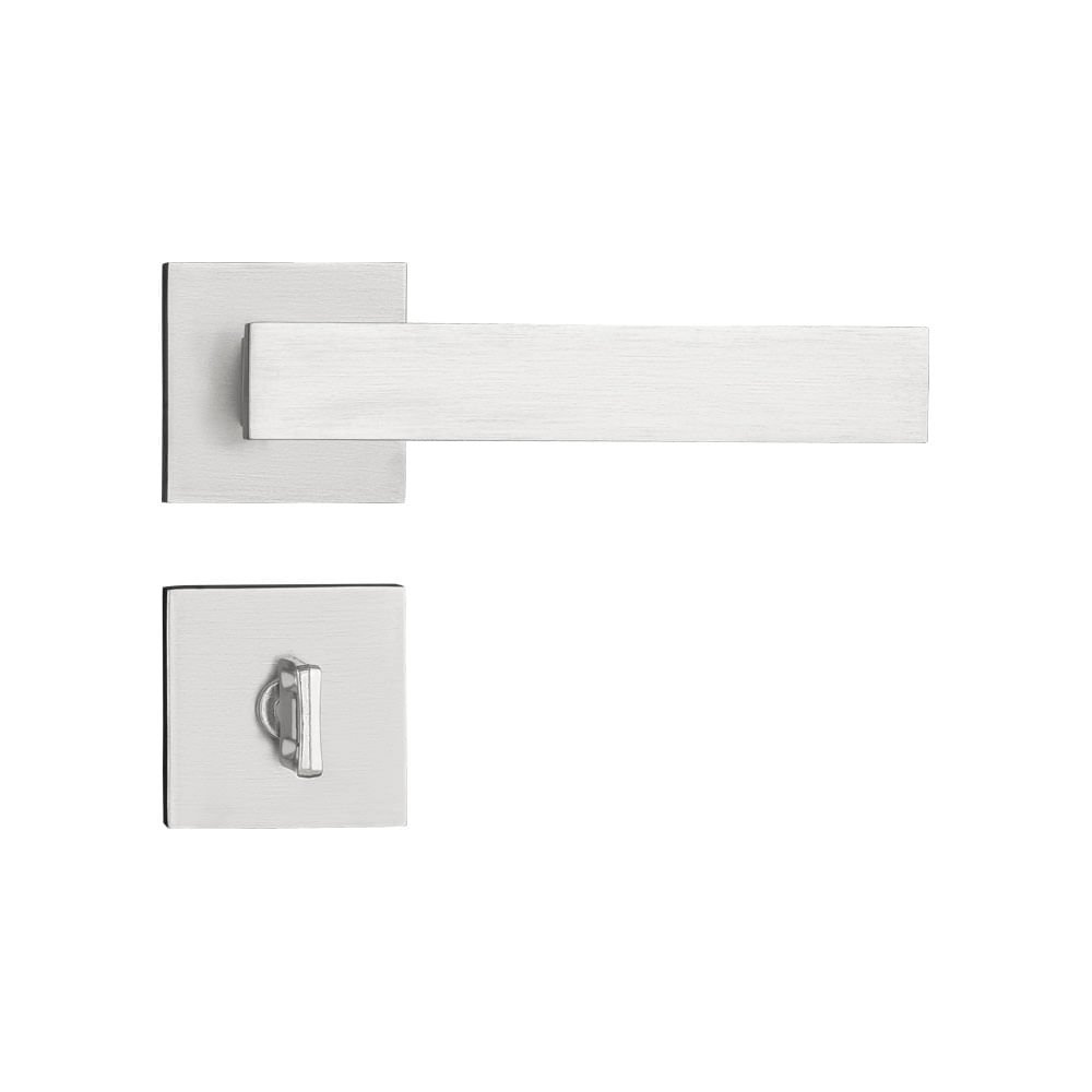 Imagem do produto Pado Fechadura Retro Cromo Acetinado para Banheiro