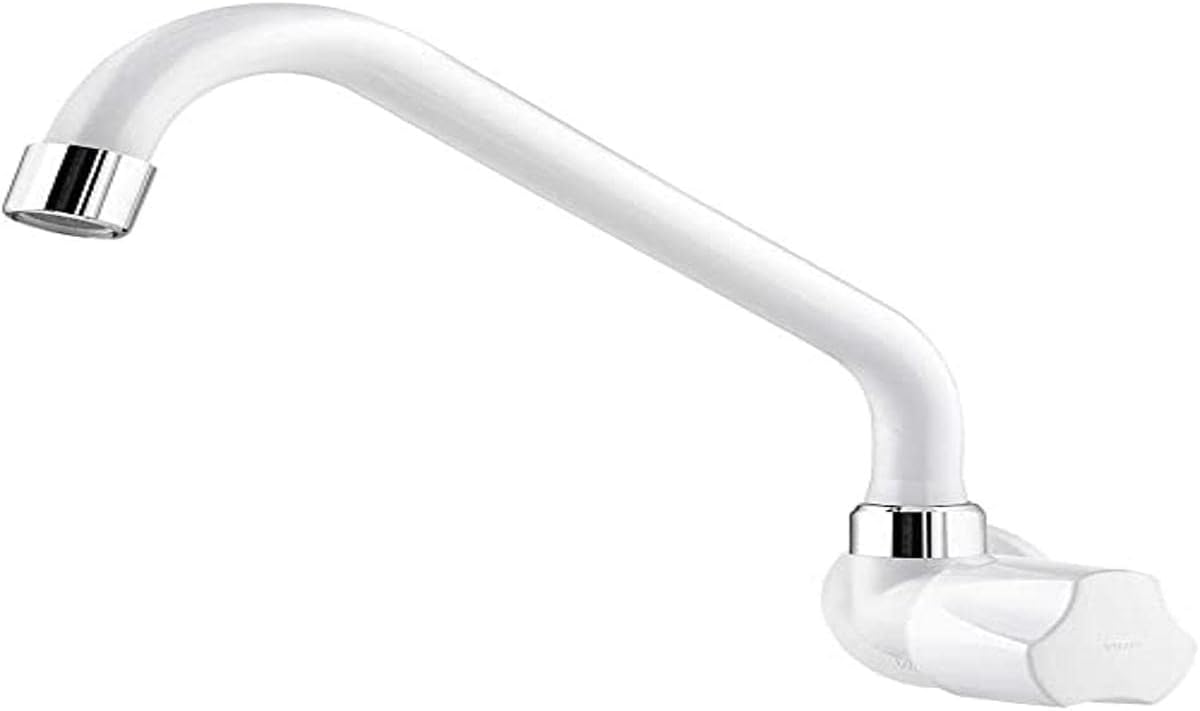 Imagem do produto Viqua Torneira de Parede Bica Longa para Cozinha Foz Branca
