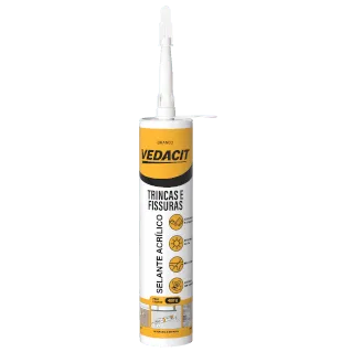 Imagem do produto Selante Acrílico para Trincas Vedacit Branco 400g
