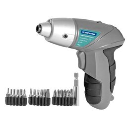 Imagem do produto Parafusadeira a Bateria 3,6V Ni-Cd 1/4 Pol. com Acessórios TRAMONTINA-42380519