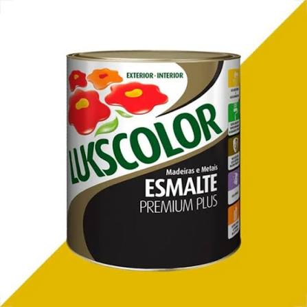 Imagem do produto Lukscolor Esmalte Sintético Premium Amarelo Claro 900ml