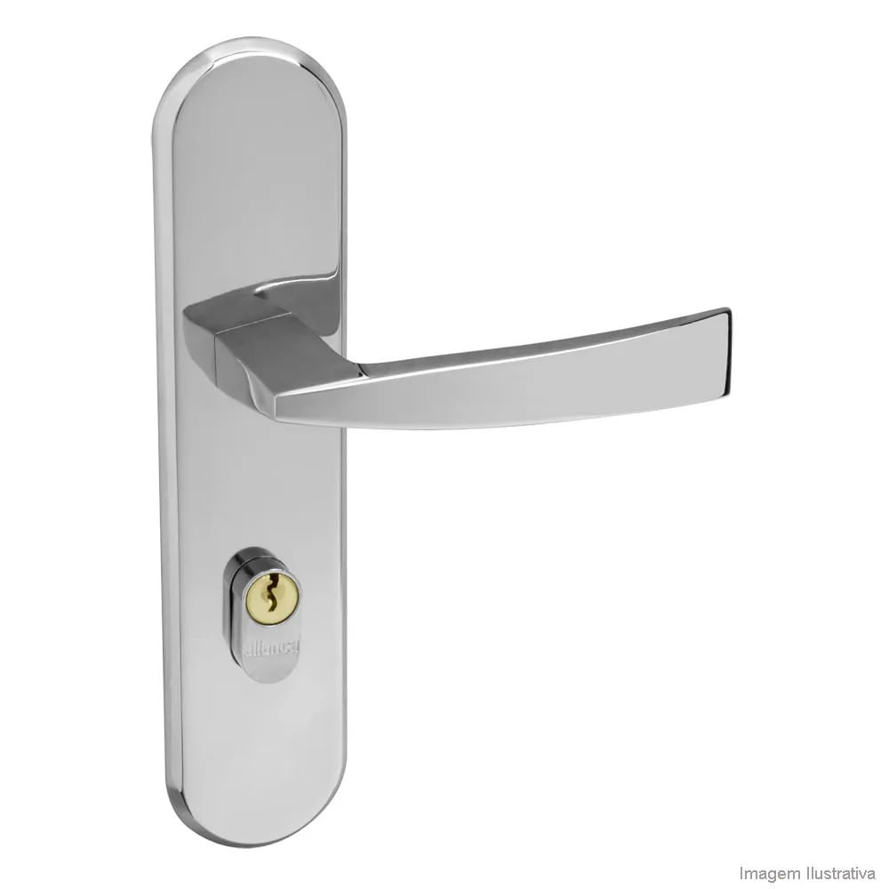 Imagem do produto Aliança Fechadura 4143 Elegance WC Cromada