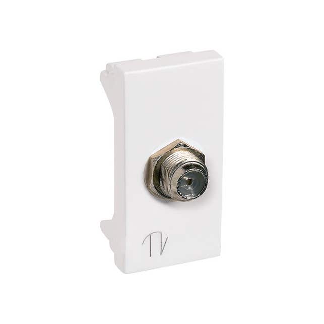 Imagem do produto Pial Plus Módulo Tomada para Antena de TV Coaxial Branca