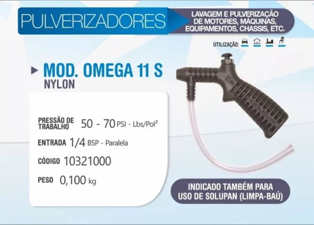 Imagem do produto Arprex Pulverizador Omega 11S Solupan