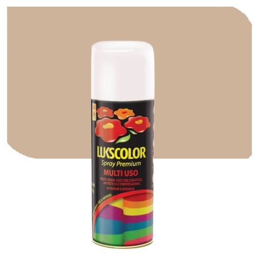 Imagem do produto Lukscolor Tinta Spray Premium Uso Geral Bege Brastemp 400ml