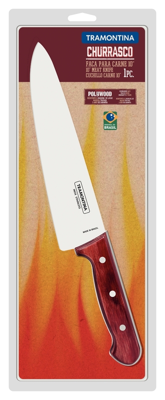Imagem do produto Tramontina Faca para Carne 10" Polywood Vermelho