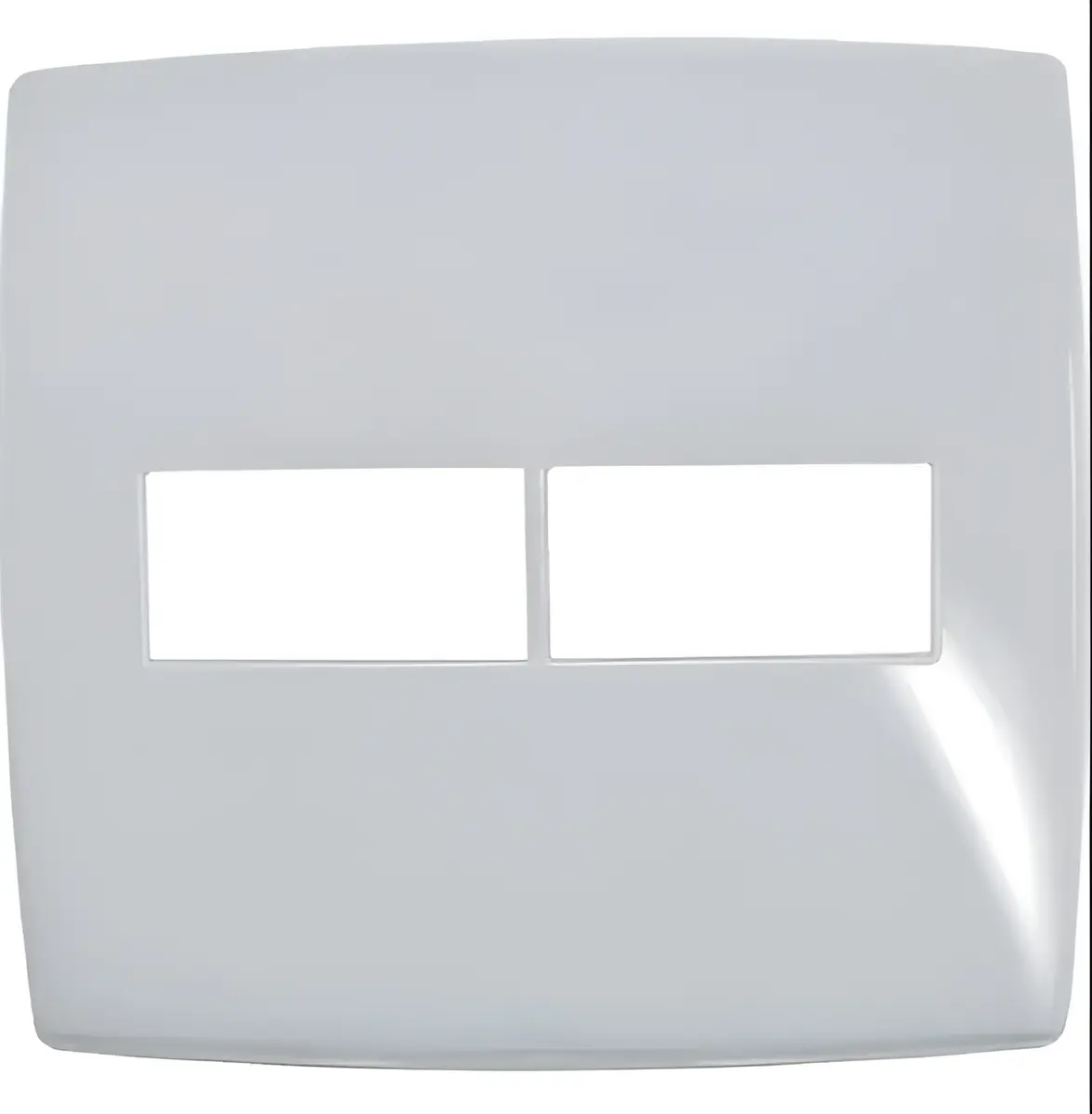Imagem do produto Pial Plus Legrand Placa 4X4 com 1+1 Posto Horizontal Gloss Branco