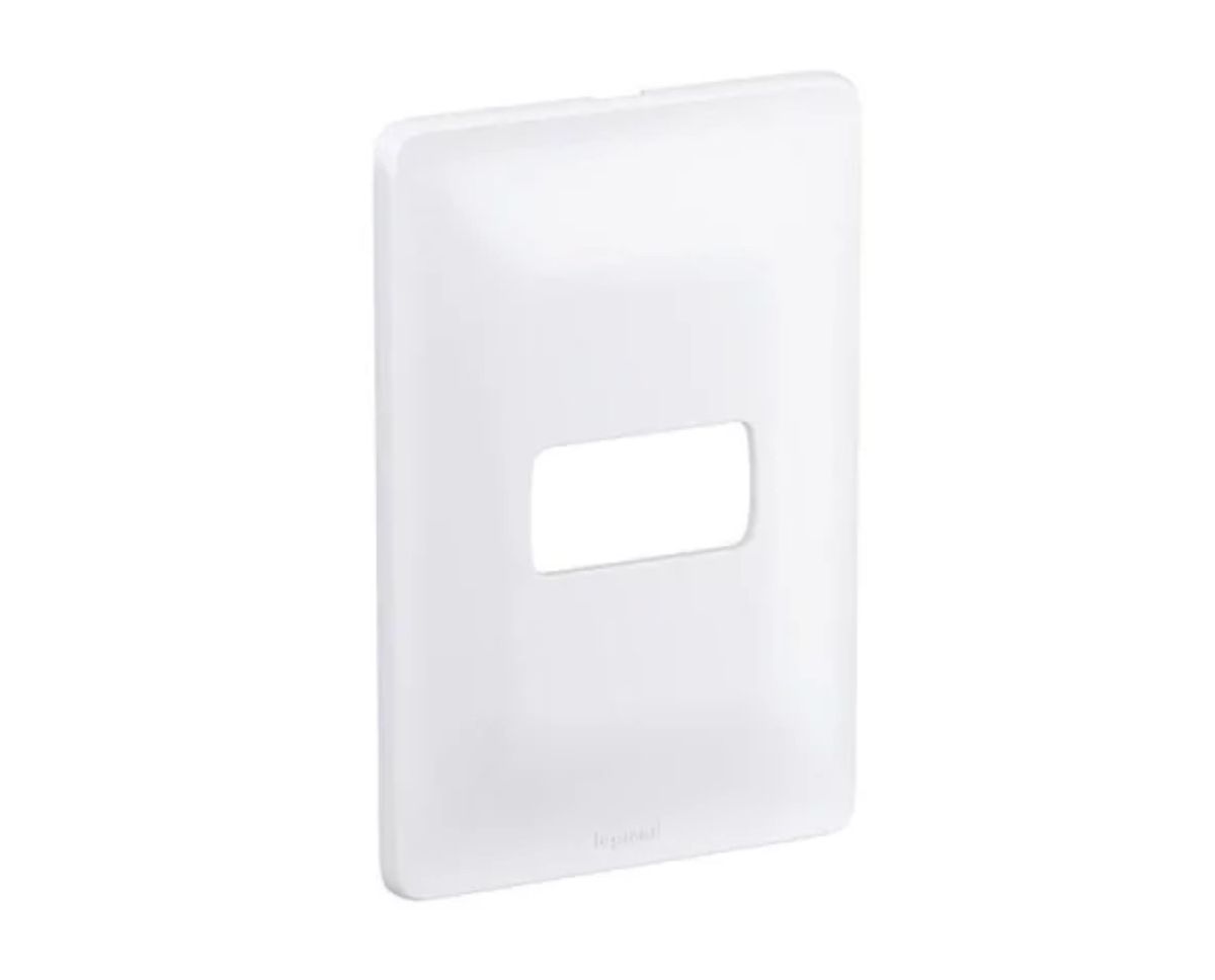 Imagem do produto Pial Legrand Placa 4X2 com 1 Posto Zeffia Branco