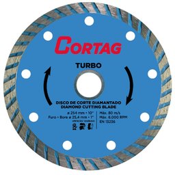 Imagem do produto Disco de Corte Diamantado Turbo Flex 115mm CORTAG-61549