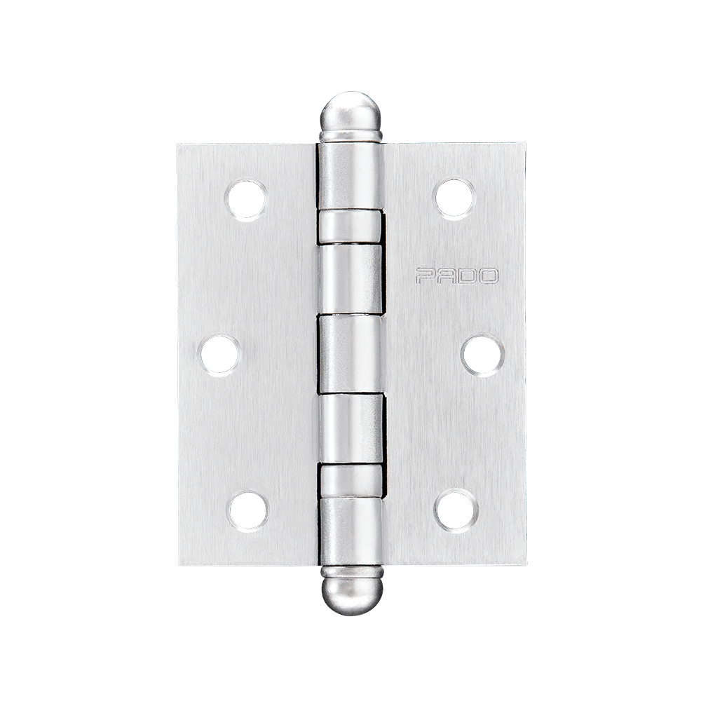 Imagem do produto Pado Kit 3 Dobradiças com Rolamento 3530 Aço Inox Escovado