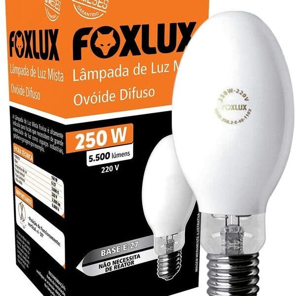 Imagem do produto Foxlux Lâmpada Mista 250W x 220V E40