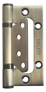 Imagem do produto Dobradiça Inox de Sobrepor Ouro Velho Guepar 4x3" (3mm) - Kit 3 Peças