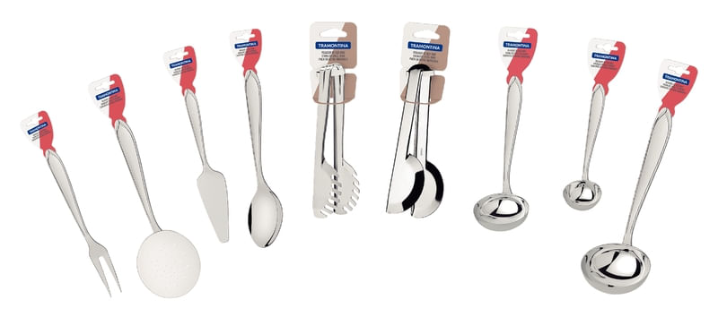 Imagem do produto Tramontina Kit Preço Único Utensílios em Aço Inox 54 Peças