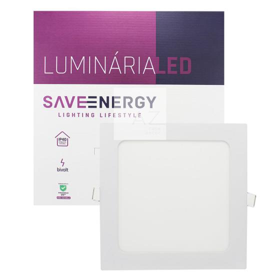 Imagem do produto Saveenergy Plafon Embutir 17 x 170 12W 4000K