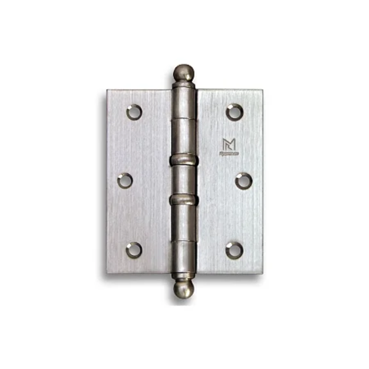 Imagem do produto Rodrigues Dobradiça BL Aço Cromado Acetinado 3 1/2 x 3 com Anel