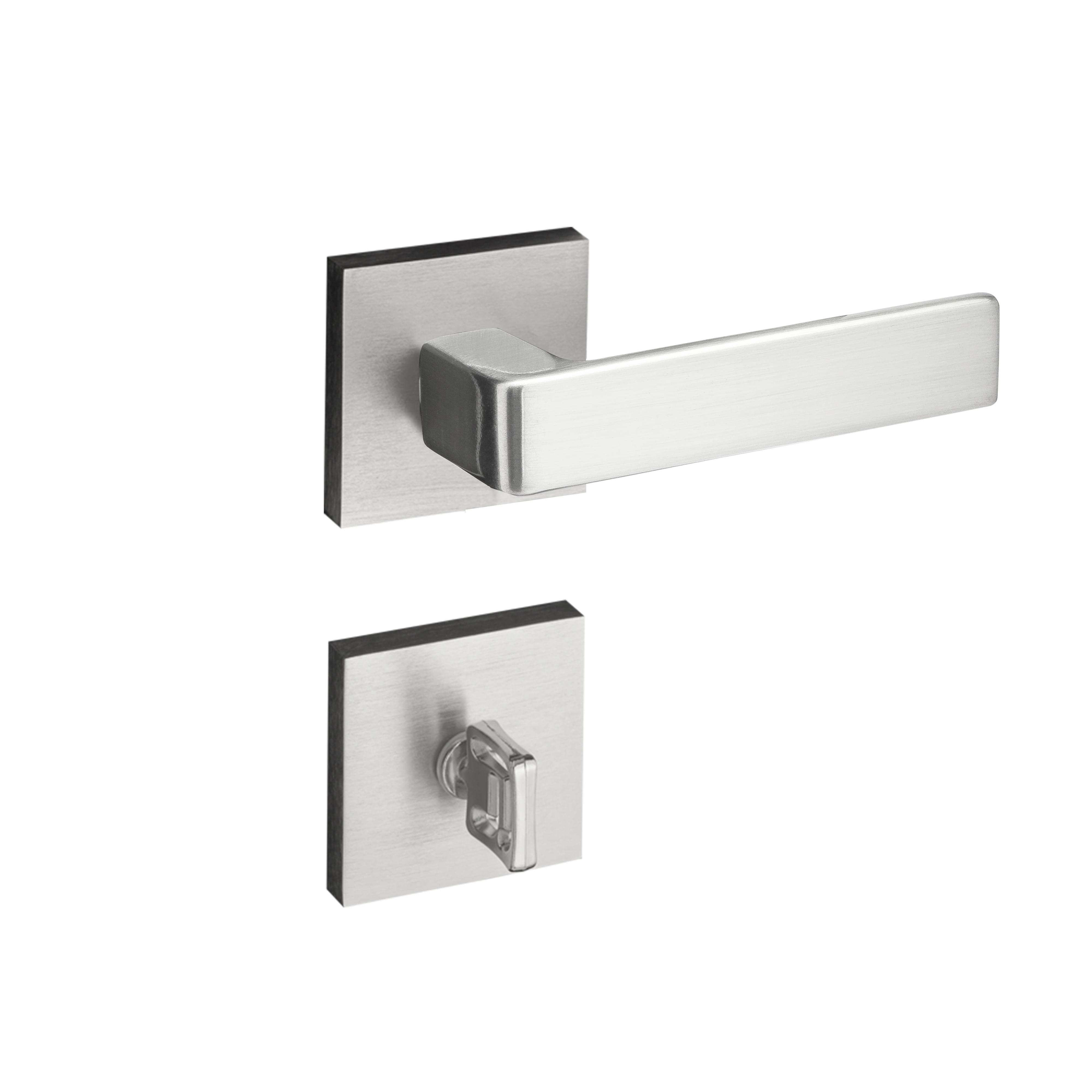 Imagem do produto Pado Fechadura Modena Cromo Acetinado para Banheiro
