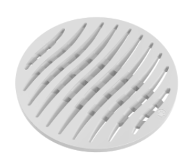 Imagem do produto Tigre Grelha Ecológica Redonda Branca 150mm