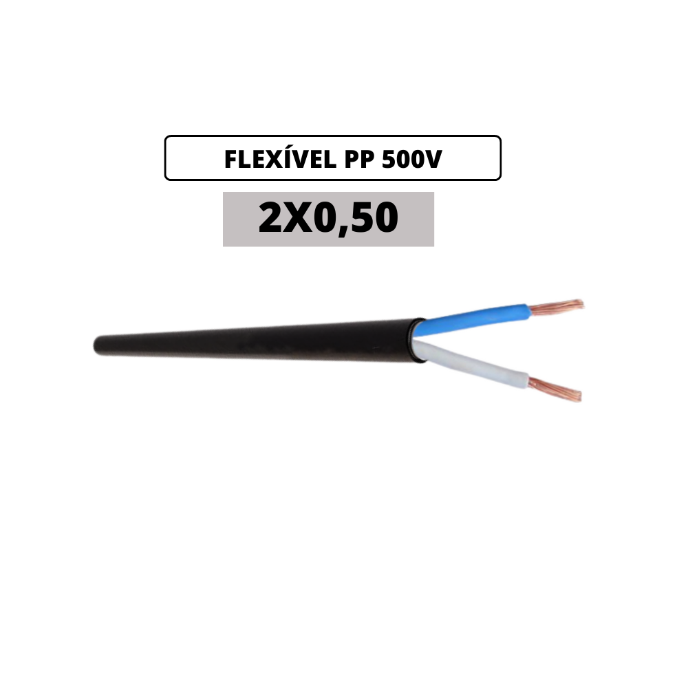 Imagem do produto Cabo PP Lamesa 2 x 0,50mm²