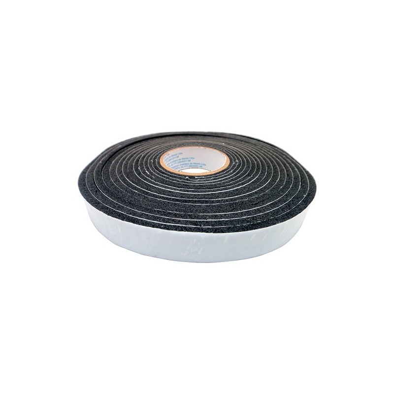 Imagem do produto Fita de PVC Preta 20x4mm 5m Adesivada Engedom