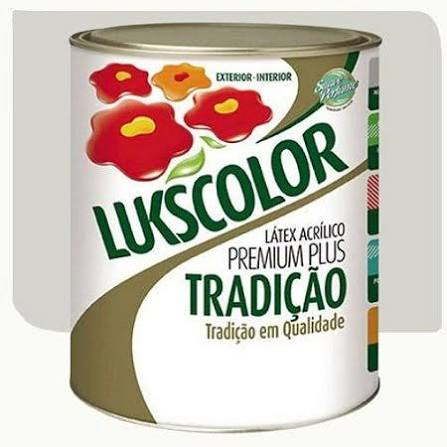 Imagem do produto Lukscolor Tinta Látex Acrílica Tradição Gelo 900ml