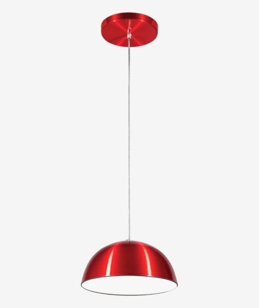 Imagem do produto Skylux Pendente Cúpula de Alumínio 15 Vermelho
