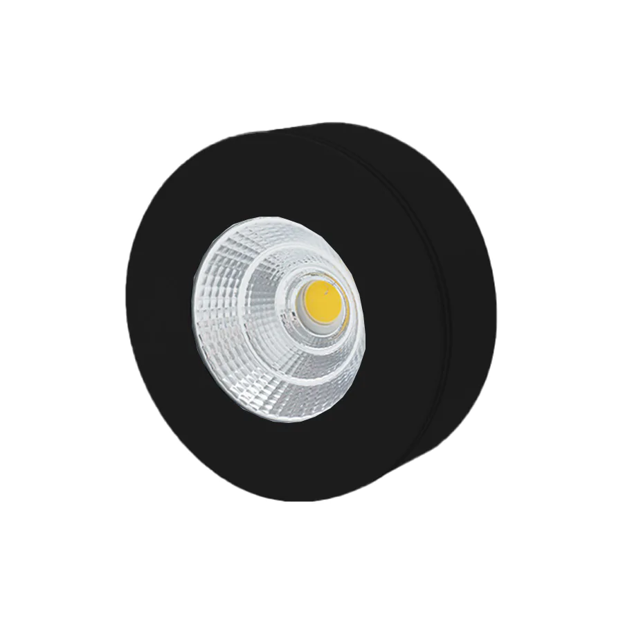 Imagem do produto Spot de Sobrepor Redondo Opus 3000K 5W Preto Bivolt