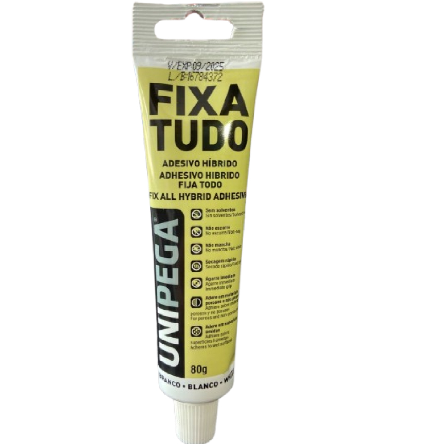 Imagem do produto Unipega Adesivo Fixa Tudo 80g Branco