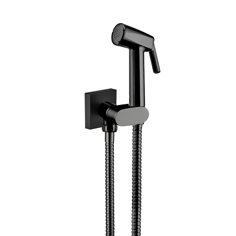 Imagem do produto Lorenzetti Loren Loft Square Ducha Higiênica Flexível de 1,20m Preto Fosco