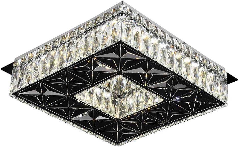 Imagem do produto Sindora Plafon Cristal 35 cm Cromado 28W 3000K DCX00703D