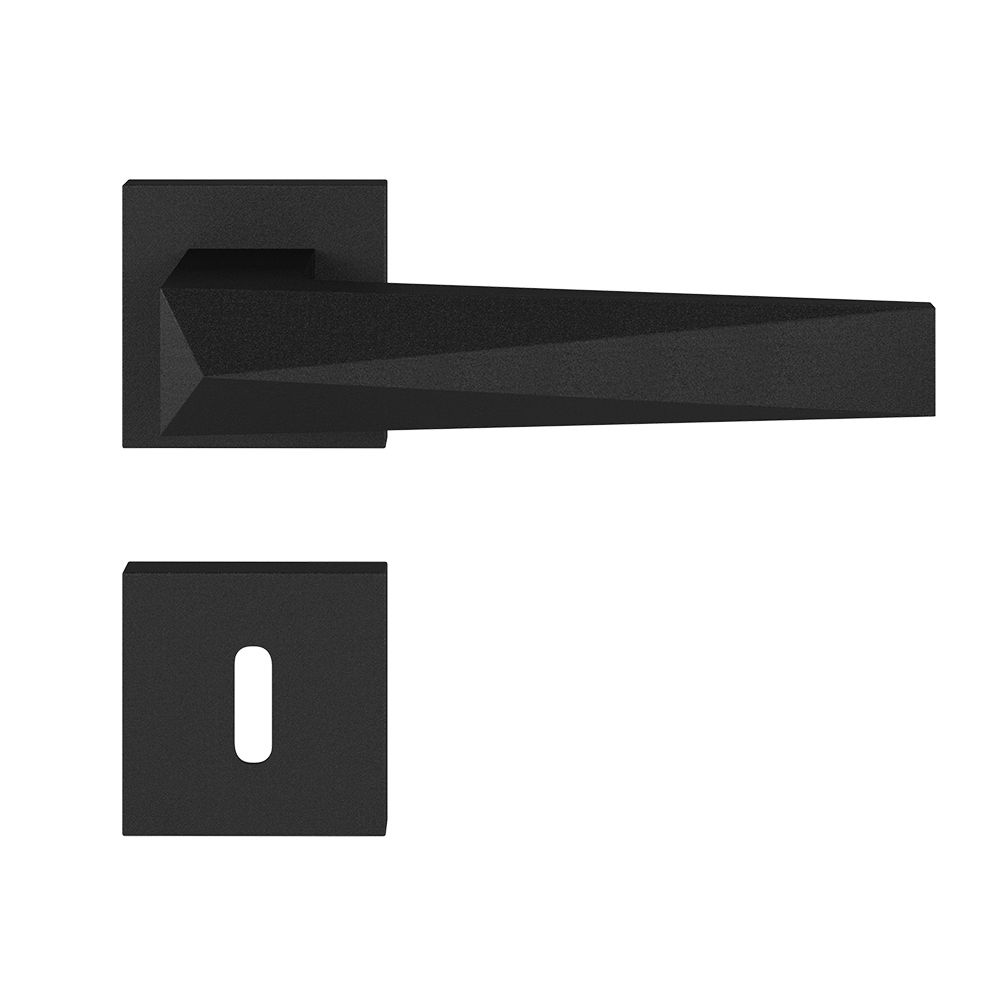 Imagem do produto Pado Fechadura Ascot Preto Texturizado Interna