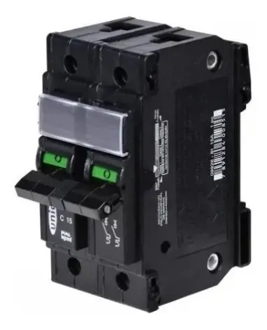 Imagem do produto Pial Legrand Disjuntor Bipolar 35A Unic Preto NEMA