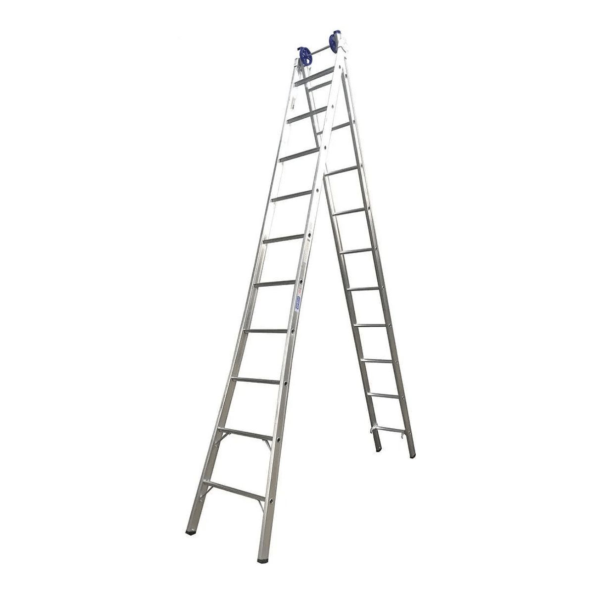 Imagem do produto Azimut Escada Extensiva de Alumínio 10 Degraus Real
