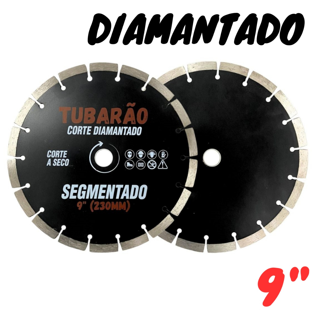 Imagem do produto Cazarini Disco de Corte Diamantado Segmentado 9 23x22x10