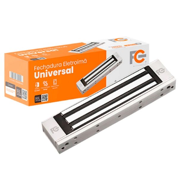 Imagem do produto Multilaser Fechadura Eletroímã Magnet 180KGF com Kit Universal ZL